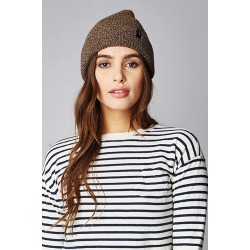 Brixton Heist Beanie Brown/Tan at 