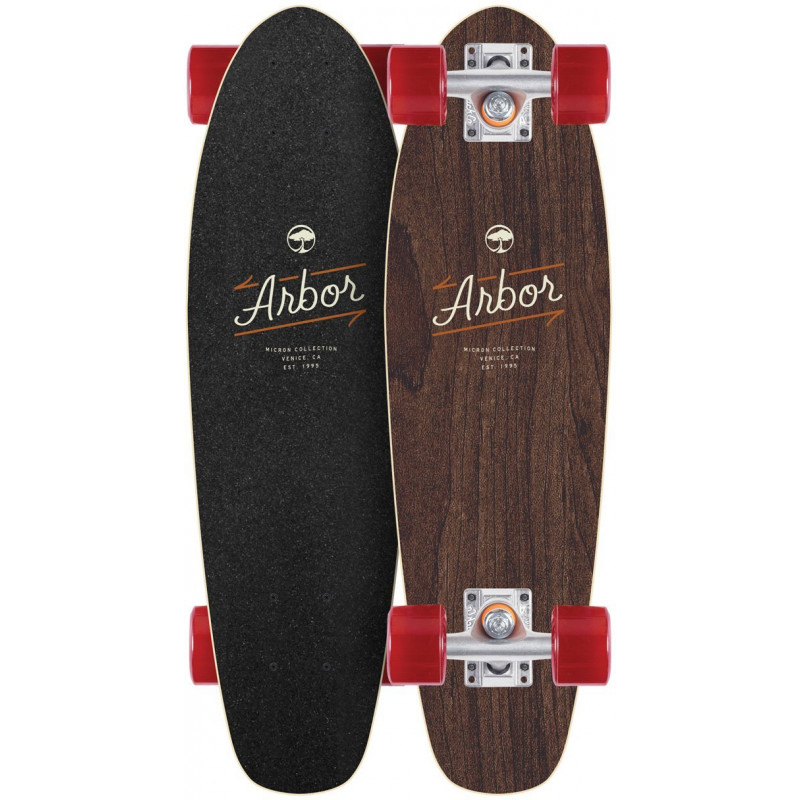 Arbor Bogart Micron Collection 24" Cruiser Skateboard Complete Arbor Bogart Micron Collection 24" Cruiser Skateboard Complete