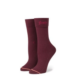 Stance x Rihanna Fenty Prep Burgundy