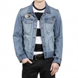 Volcom x Burger Jacket Wrecked Indigo