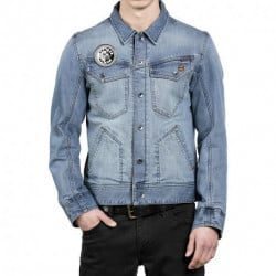 Volcom x Burger Jacket Wrecked Indigo