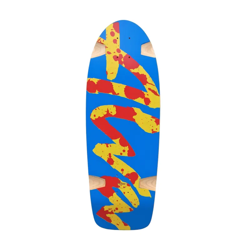 Alva Splatter Deck Re-Issue - Old School Skateboard Deck 
