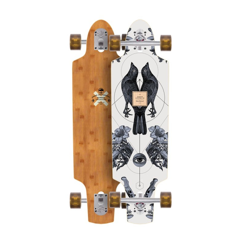 Arbor Zeppelin Bamboo 'Hannes Hummel' 32" - Longboard Complete Arbor Zeppelin Bamboo 'Hannes Hummel' 32" - Longboard Complete