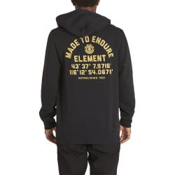Element Hub Hoodie Flint Black
