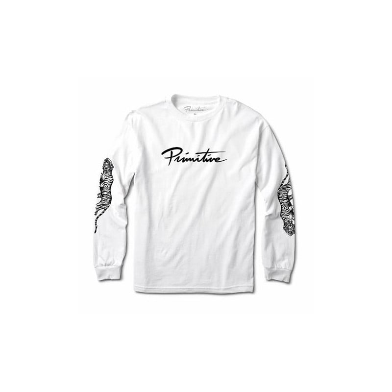 Primitive Nuevo Tiger Longsleeve White Primitive Nuevo Tiger Longsleeve White
