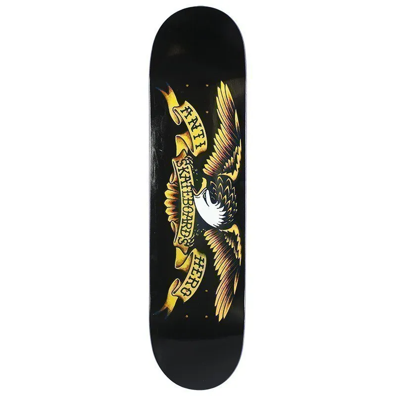 Anti Hero Classic Eagle Black 8.125" - Deck Only