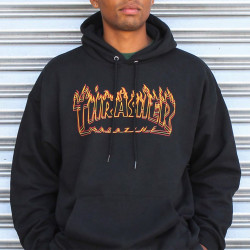 Thrasher Richter Hoodie Black