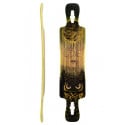 Moonshine County Line Firm Yellow/Natural/Black Longboard Deck