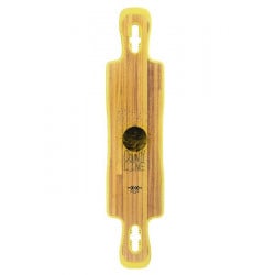 Moonshine County Line Firm Yellow/Natural/Black Longboard Deck