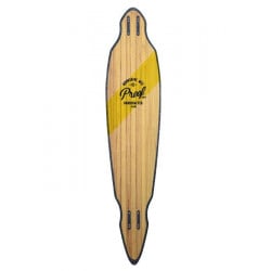 Moonshine Proof Blue/Yellow/Green Longboard Deck