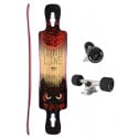 Moonshine County Line Soft Red/Natural/Black - Longboard Complete