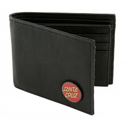 Santa Cruz Wallet Dot Bi-Fold Black