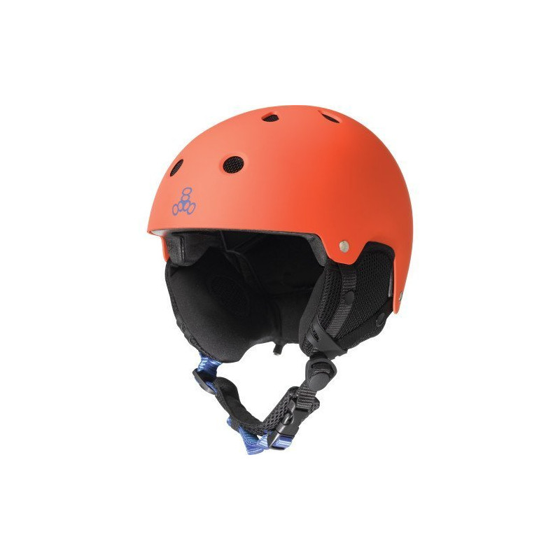 Triple Eight Brainsaver Snow With Audio Orange Triple Eight Brainsaver Snow With Audio Orange