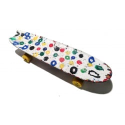 WasteBoards Star Mondriaans-Dot Longboard Deck 