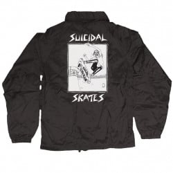 Dogtown Suicidal Skates Pool Skater Windbreaker Black