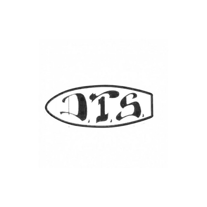 Dogtown D.T.S Black Sticker Small