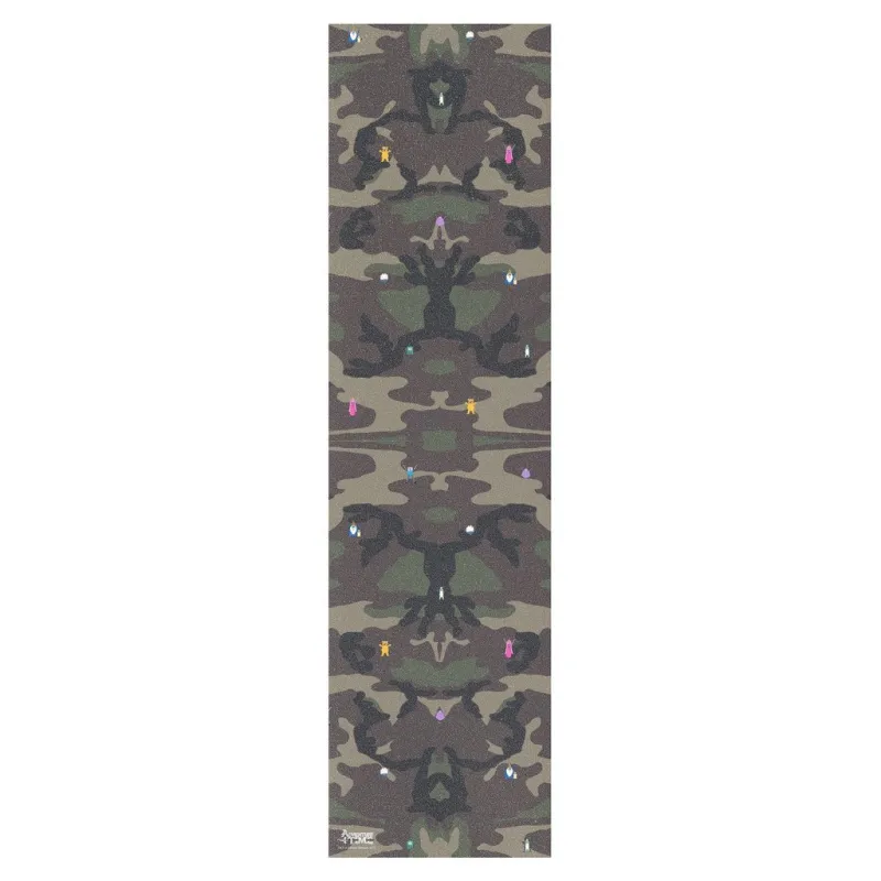 Grizzly Skateboard Griptape X Adventure time Life Burrito   Sheet 9"x33" Camo