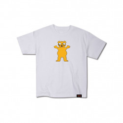 Grizzly X Adventure Time Homies Help Homies Kids T-Shirt White
