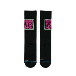 Stance Patrick Martinez Neon Socks Black