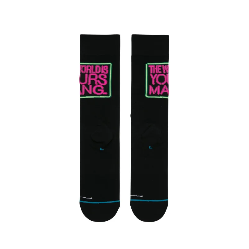 Stance Patrick Martinez Neon Socks Black