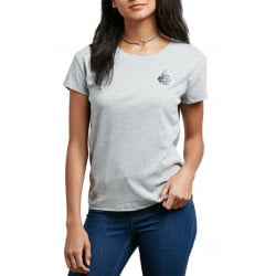 Volcom Easy Babe Rad 2 T-Shirt Heather Grey