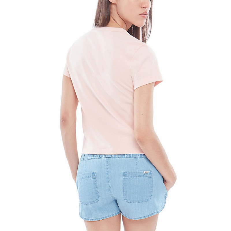 Vans Tone V Women's T-shirt Evening Sand