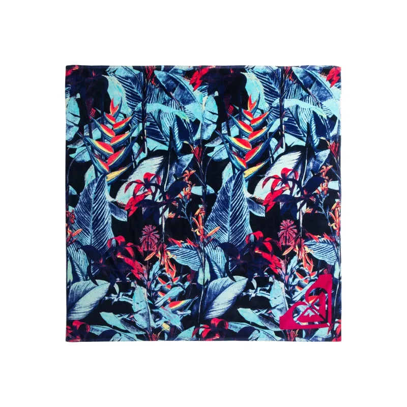 Roxy Make You Move j Beach Towel Dress blue fantastic garden