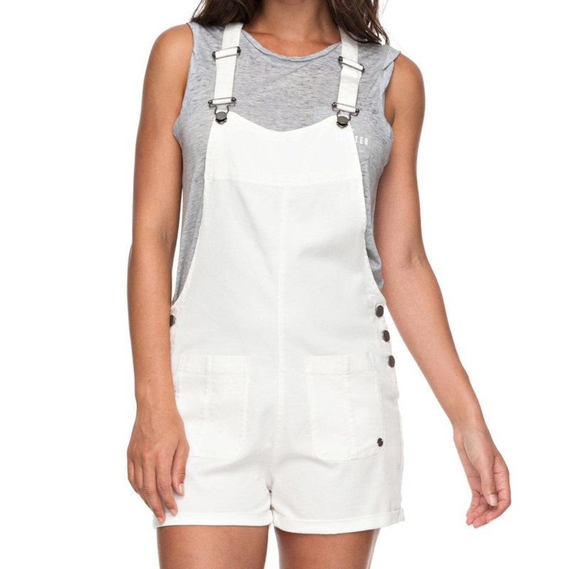 Roxy Back in Miami Dungaree White