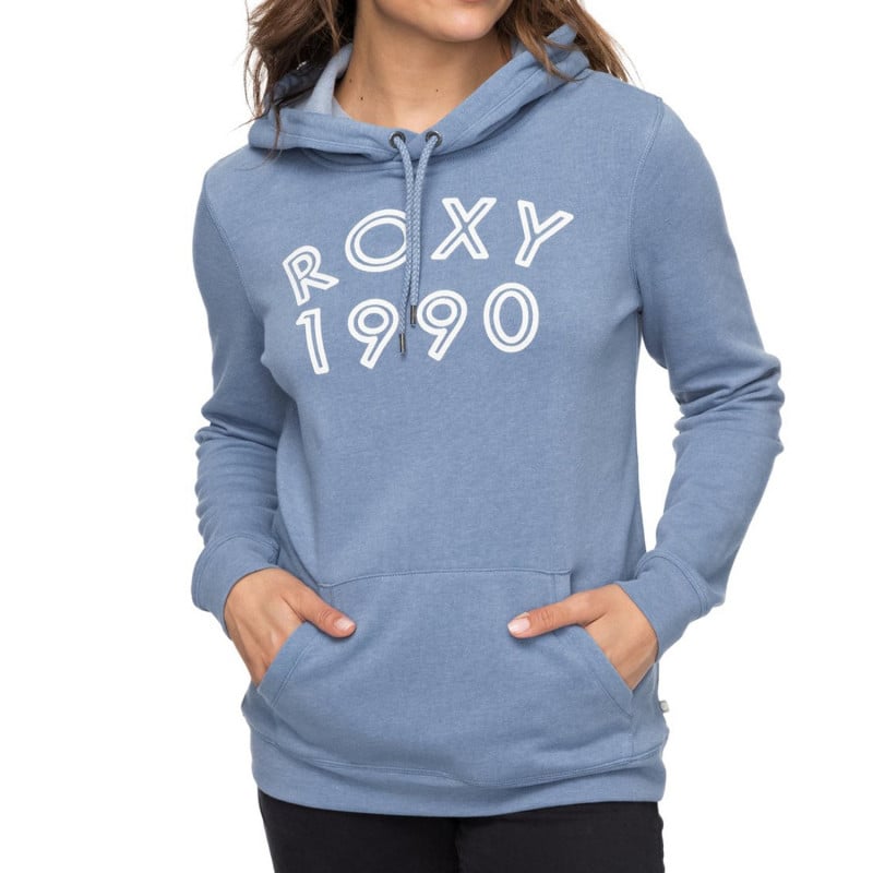 Roxy Full Of Joy Hoodie Blue Shadow