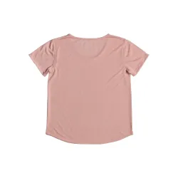 Roxy Hit The Ground Kids T-Shirt Rose Tan