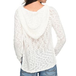 Roxy Slouchy Morning Hoodie Sweater Marshmallow