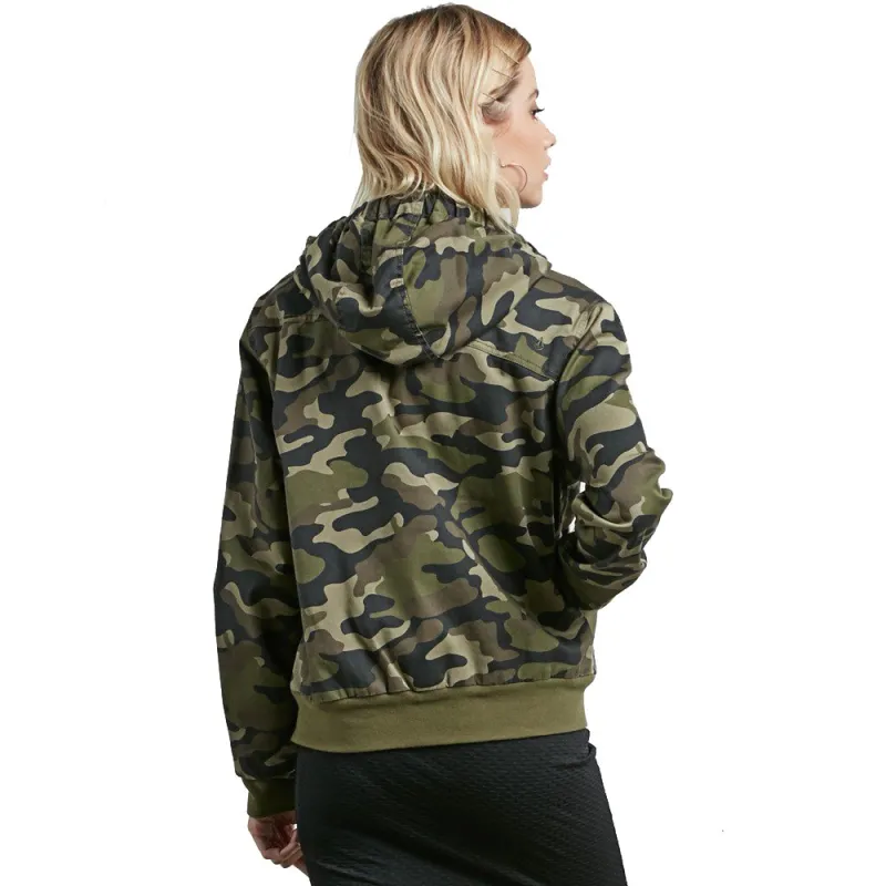 Volcom Frochickie Jacket Dark Camo