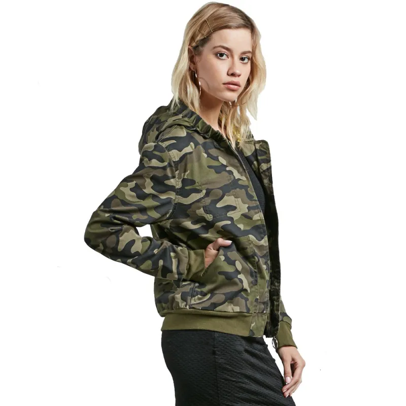 Volcom Frochickie Jacket Dark Camo