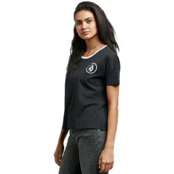 Volcom Simply Stoned Women's T-Shirt Black