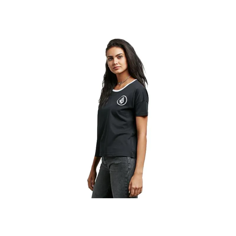 Volcom Simply Stoned Women's T-Shirt Black