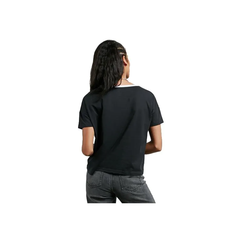 Volcom Simply Stoned Women's T-Shirt Black