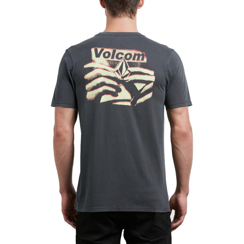 Volcom Liberate Stone T-Shirt Black at Europe's Sickest Skateboard ...