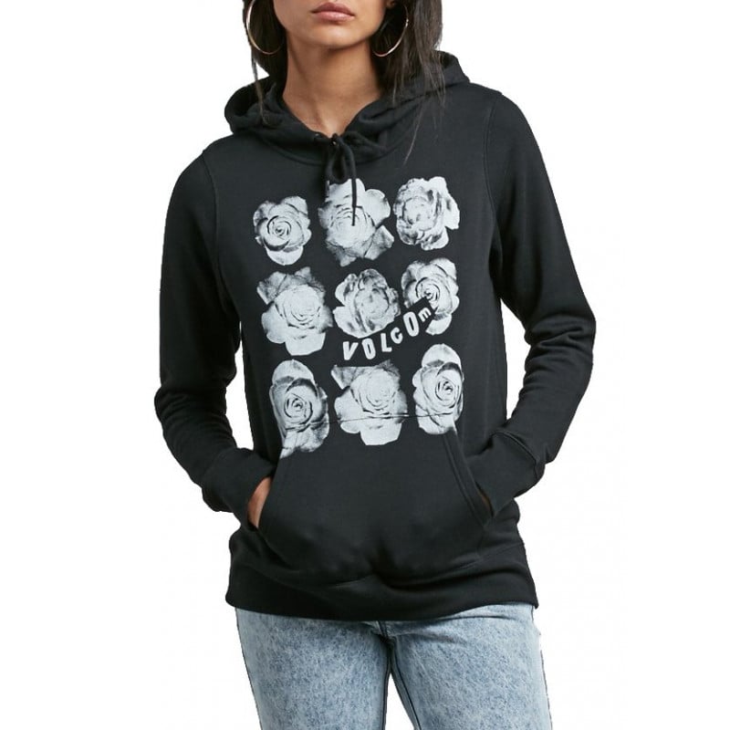 Volcom Vol Stone Women Hoodie Black Volcom Vol Stone Women Hoodie Black