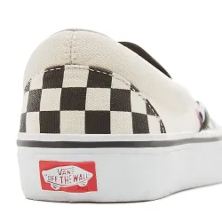 Vans Slip-On Pro Checkerboard Zwart/ White Schoenen