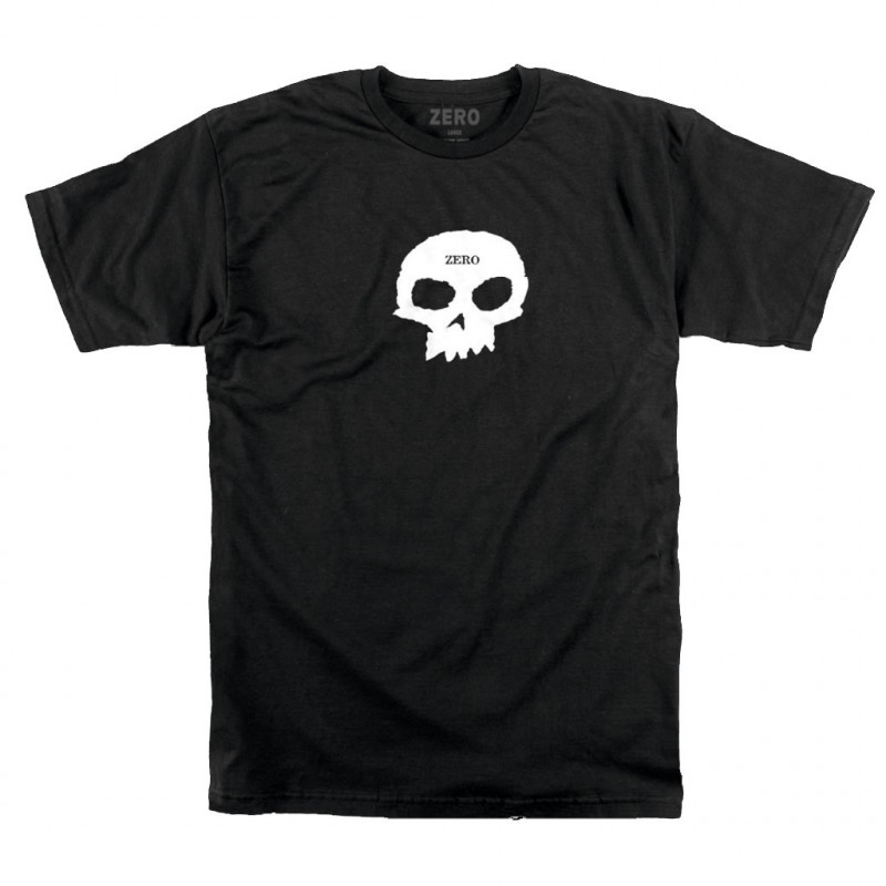 Zero Single Skull T-Shirt Black/White Zero Single Skull T-Shirt Black/White