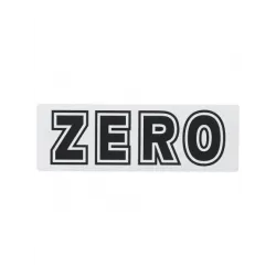 Zero Bold Sticker