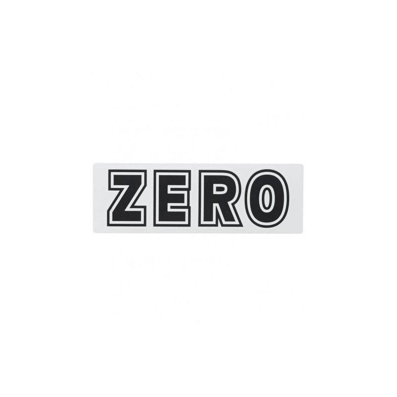 Zero Bold Sticker
