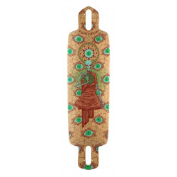 Pantheon Ember V2 Logos Graphic - Longboard Deck