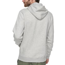 Quiksilver Hood Embosses Light Grey Heather Hoodie