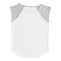 Roxy Heaven's a Heartbreak T-Shirt Kids Marshmallow