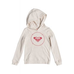 Roxy Moon is the Light Hoodie Kids Metro Heather