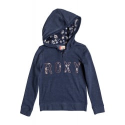 Roxy Hope You Know Hoodie Kids Dress Blues Heather