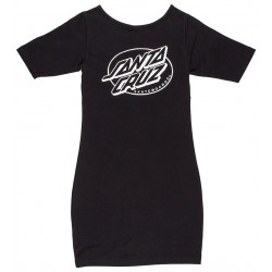 Santa Cruz Womens Dress Oval Dot Black