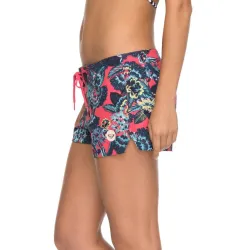 Roxy Fixed Belt 2 Boardshorts Rouge Red Mahna Mahna