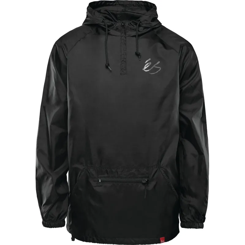 Es Packable Anorak Black